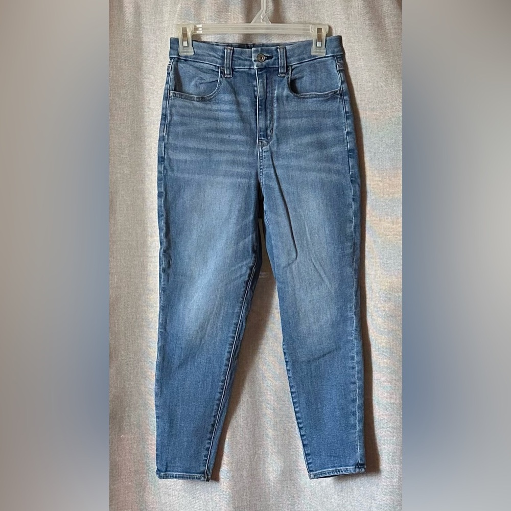 American Eagle Outfitters•curvy jegging/skinny jean•women’s 6P•highest rise•blue